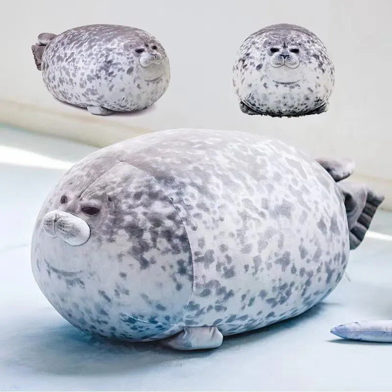 Travesseiro de Foca de 20cm - Boneco de Pelúcia